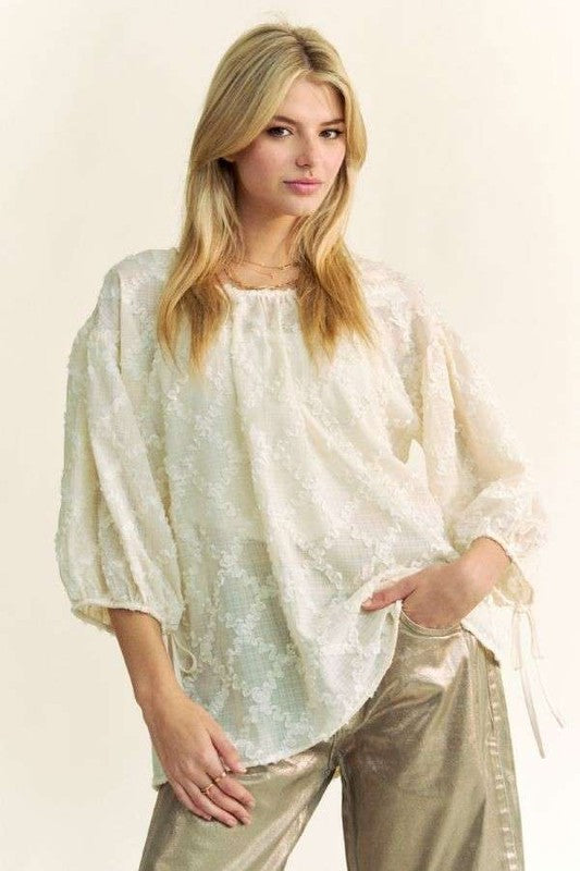 Mesh Blouse