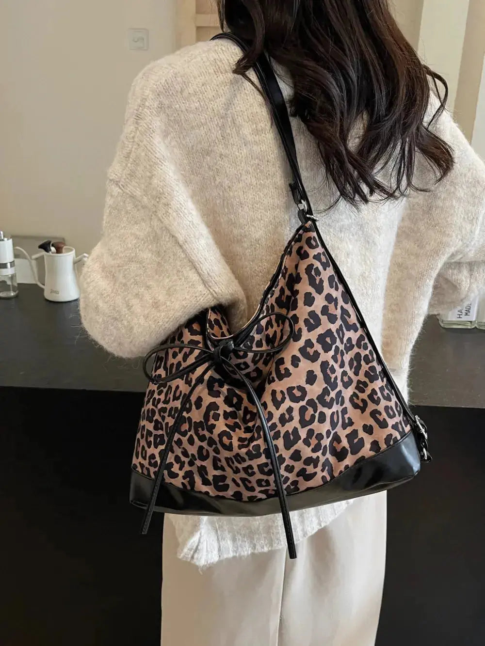 Leopard Dual Purpose Crossbody Bag  Style Ratio