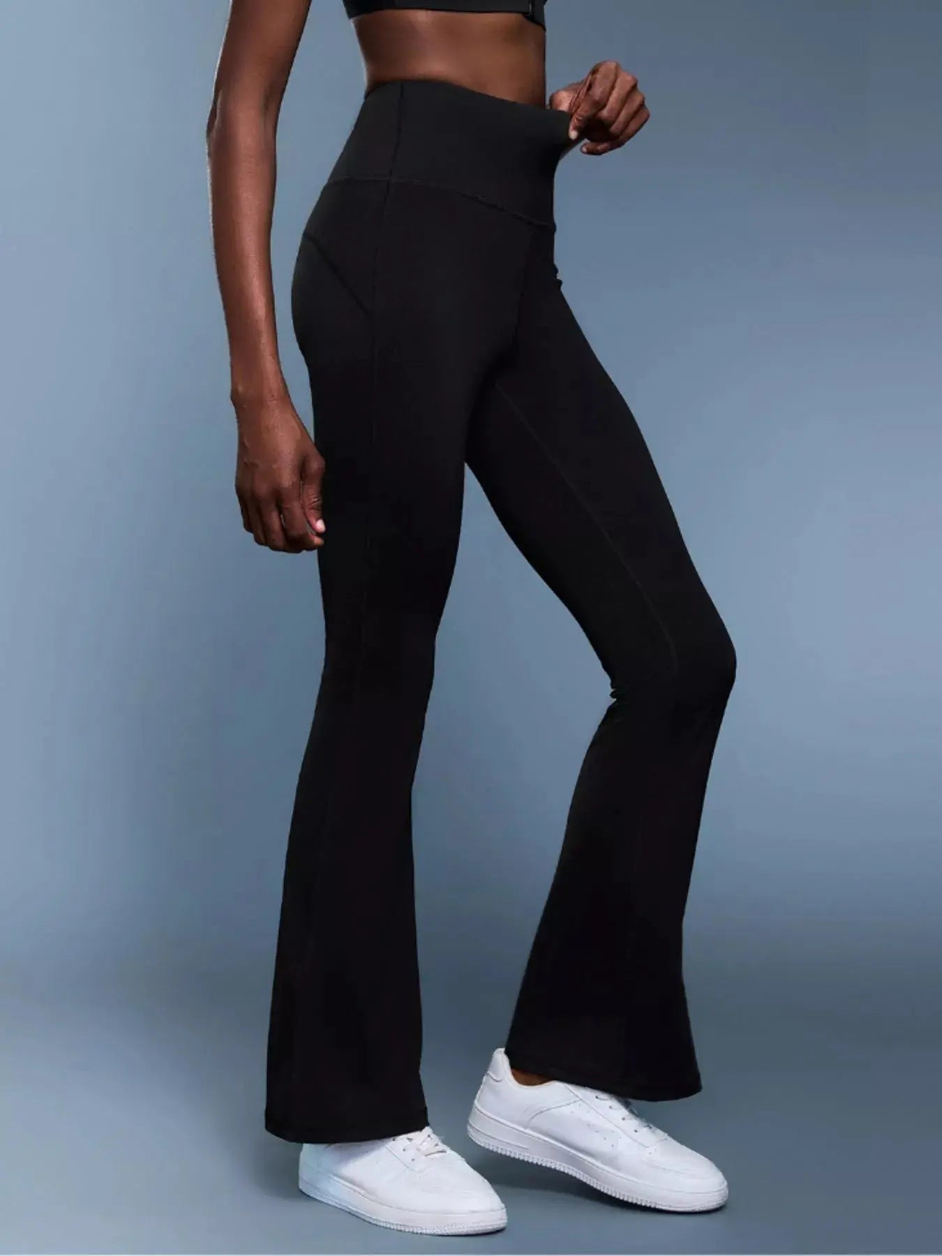 High-Waisted Flare Active Pants  Style Ratio