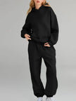 Full Size Kangaroo Pocket Hoodie and Joggers Set  Style Ratio