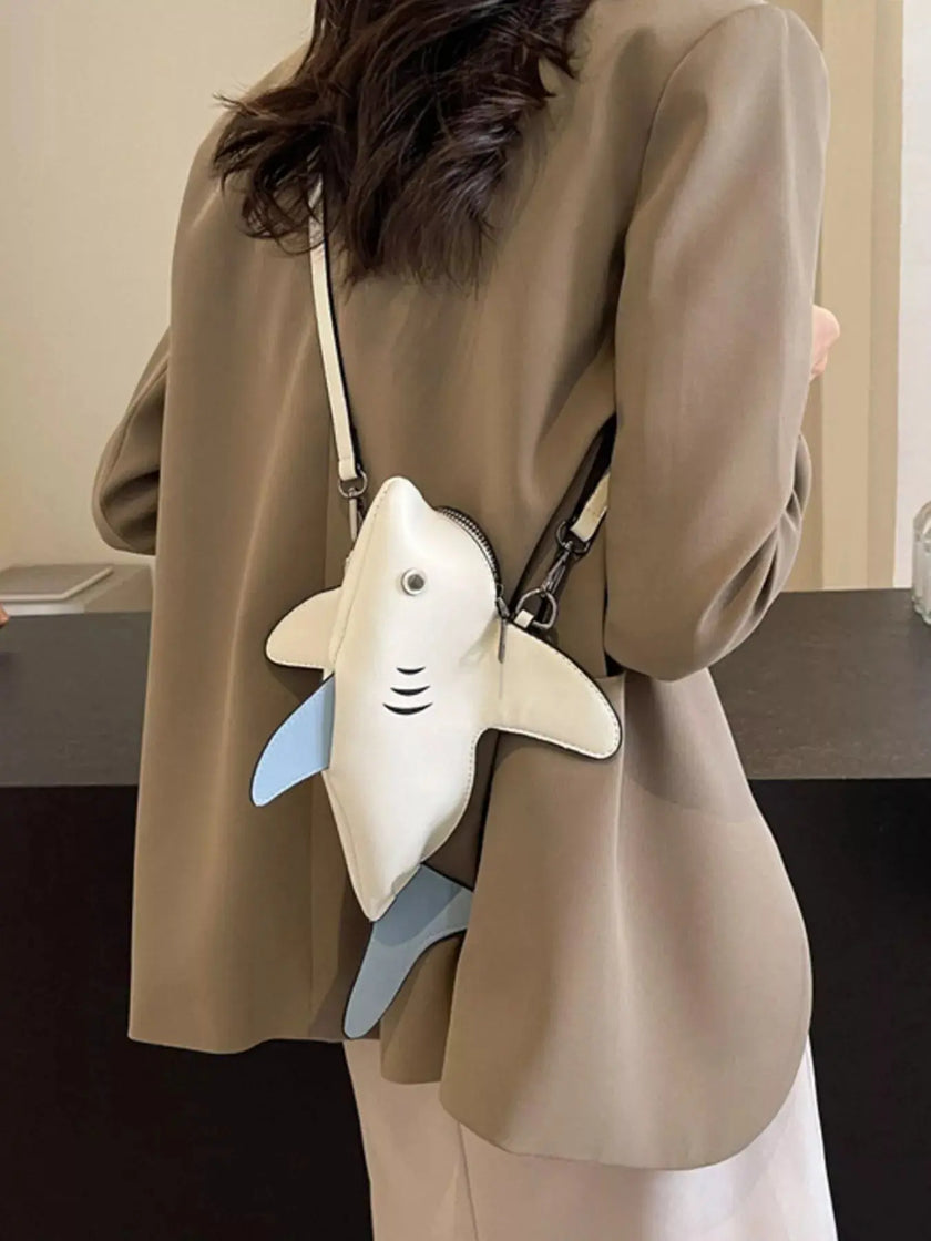 Shark Design Crossbody Bag  Style Ratio