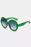 Oversized Round Frame Fashion Sunglasses  Style Ratio