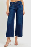 RISEN High Rise Crop Wide Jeans  Style Ratio