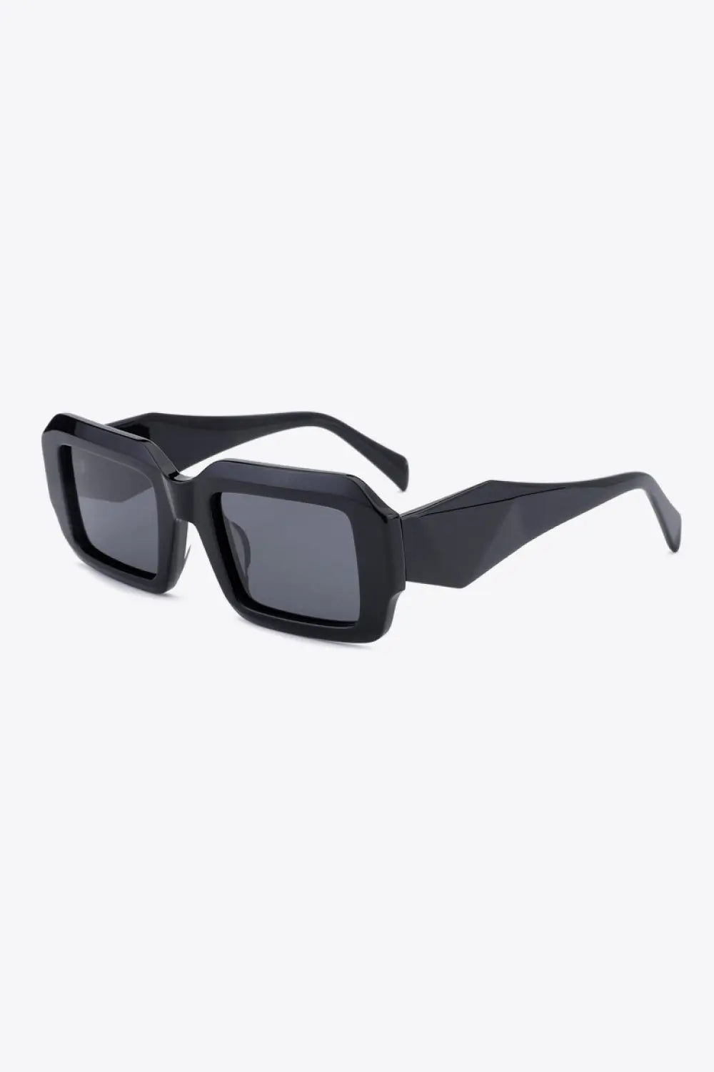 Rectangle TAC Polarization Lens Full Rim Sunglasses  Style Ratio