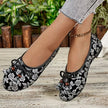 Bow Round Toe Slip-Ons  Style Ratio