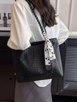 Braided Handle Tote Bag  Style Ratio