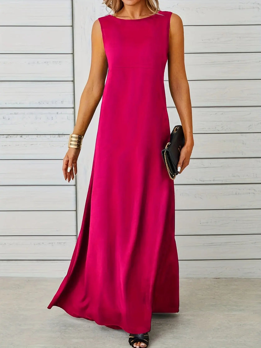 Sleeveless Flowy Maxi Dress  Style Ratio