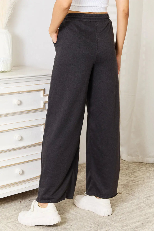 Basic Bae Wide Leg Pocketed Pants  Style Ratio