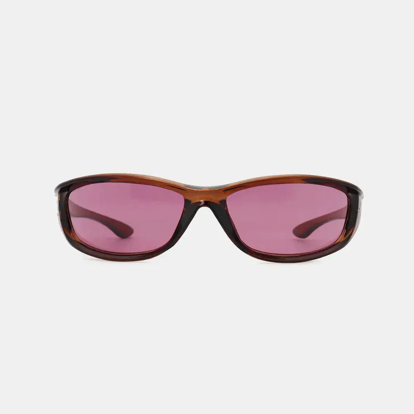 Polycarbonate Frame Rectangle Sunglasses  Style Ratio