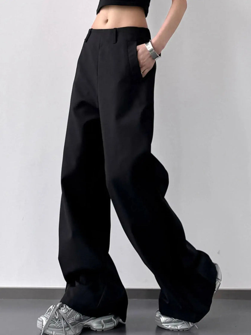 Wide Leg High Waist Pants  Style Ratio