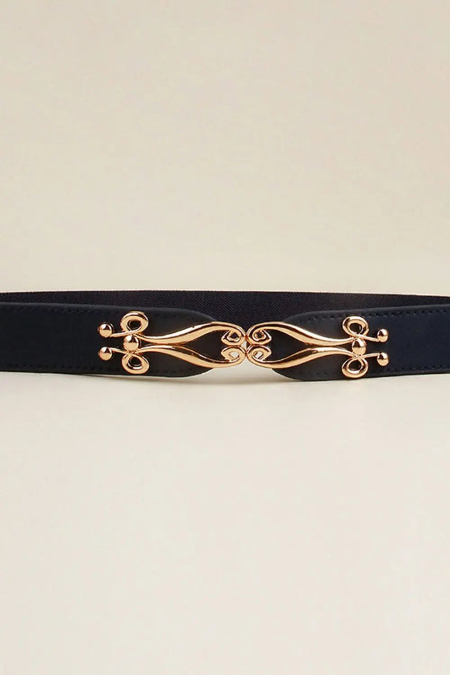 Alloy Buckle Elastic Belt  Style Ratio