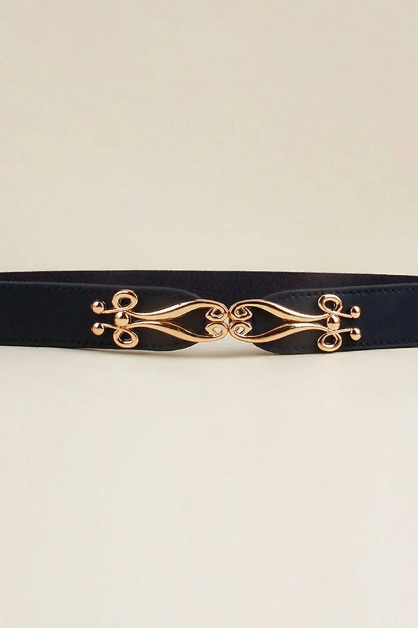 Alloy Buckle Elastic Belt  Style Ratio