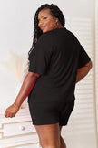 Basic Bae Full Size Soft Half Sleeve Top and Shorts Loungewear  Style Ratio