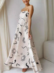 Printed Spaghetti Strap Maxi Dress  Style Ratio