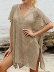 Side Tied V-Neck Cover-Up  Style Ratio