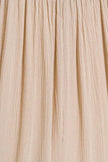 Zenana Woven Crinkle Gauze Crop Tee and Skirt Set  Style Ratio