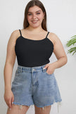 Basic Bae Full Size Round Neck Slim Tank Top  Style Ratio