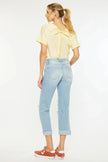 Kancan Mid Rise Distressed Boyfriend Jeans  Style Ratio