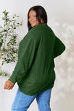 Basic Bae Full Size Ribbed Cocoon Cardigan  Style Ratio