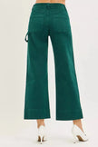 RISEN Tummy Control High Rise Crop Wide No Waist Band Pants  Style Ratio