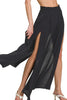 Zenana Woven Crinkle Gauze Long Maxi Skirt  Style Ratio