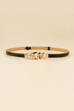 PU Skinny Belt  Style Ratio