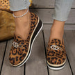 Leopard Print Platform Loafers  Style Ratio