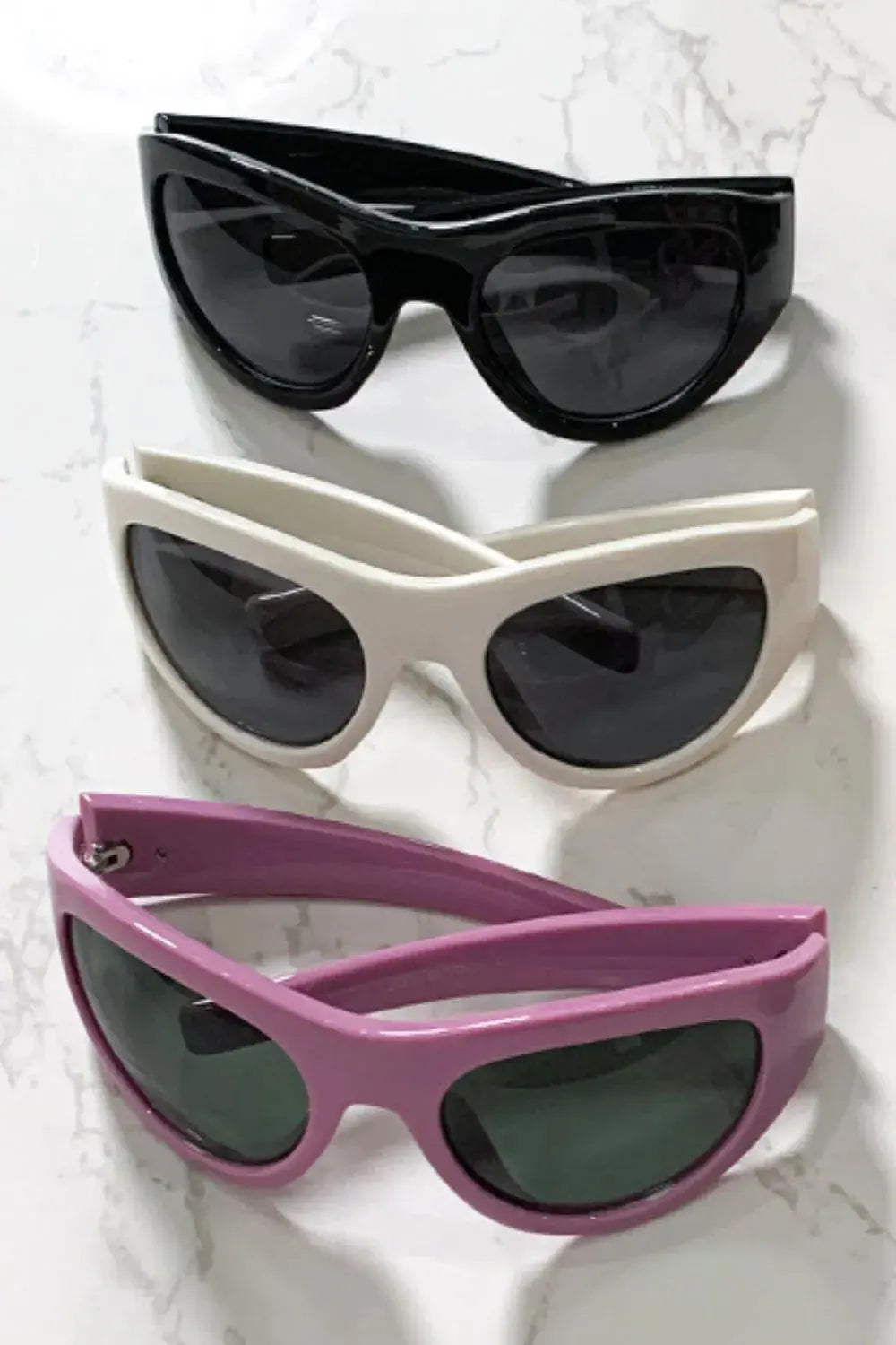 Polycarbonate Frame Cat-Eye Sunglasses  Style Ratio