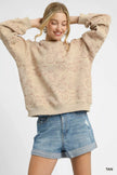 Umgee Coin Stamp Print Sweatshirt  Style Ratio