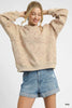 Umgee Coin Stamp Print Sweatshirt  Style Ratio