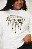Simply Love Graphic Dropped Shoulder Round Neck Sweatshirt  Style Ratio