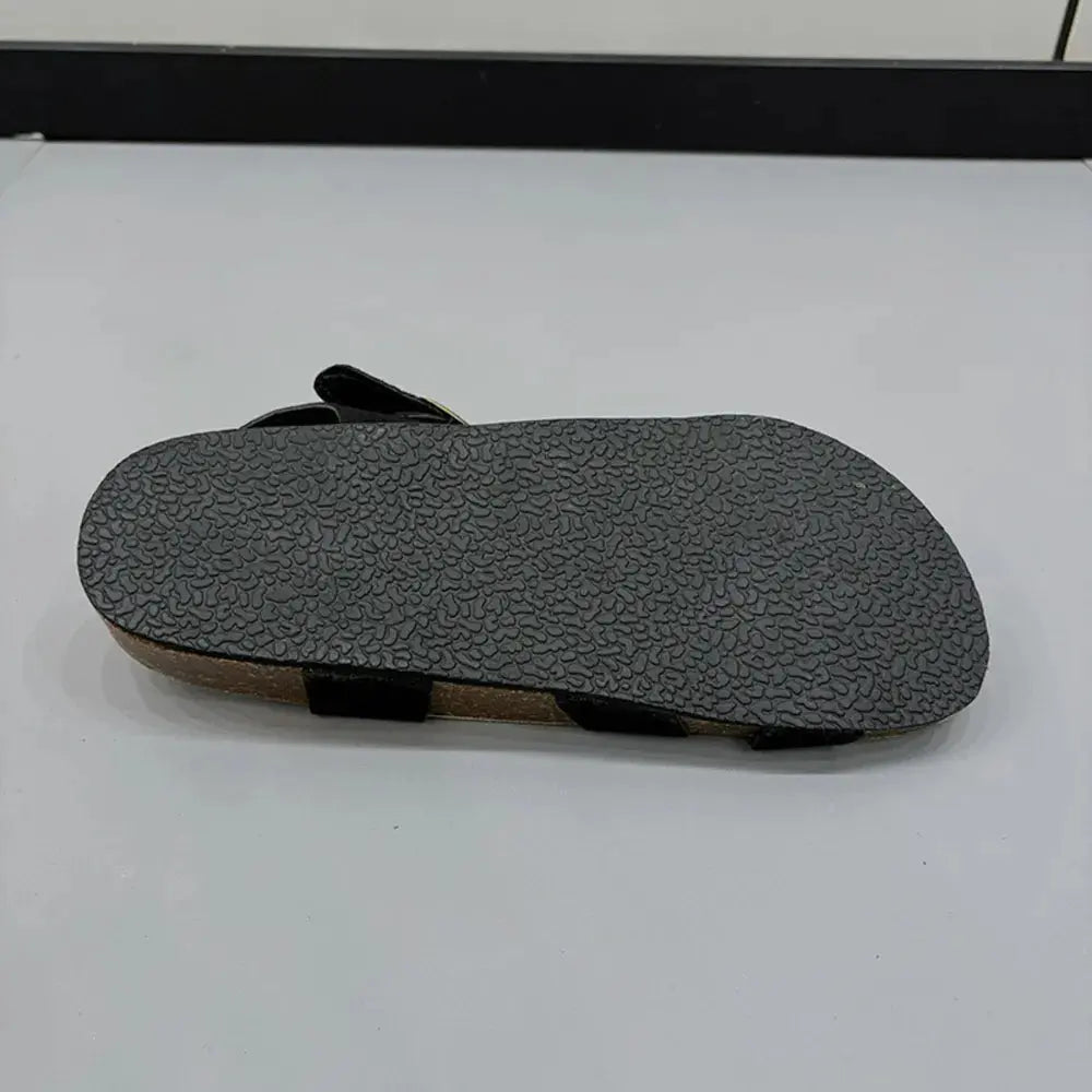 Open Toe Flat Buckle Sandals - Style Ratio