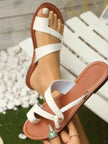 Toe Loop Flat Sandals  Style Ratio