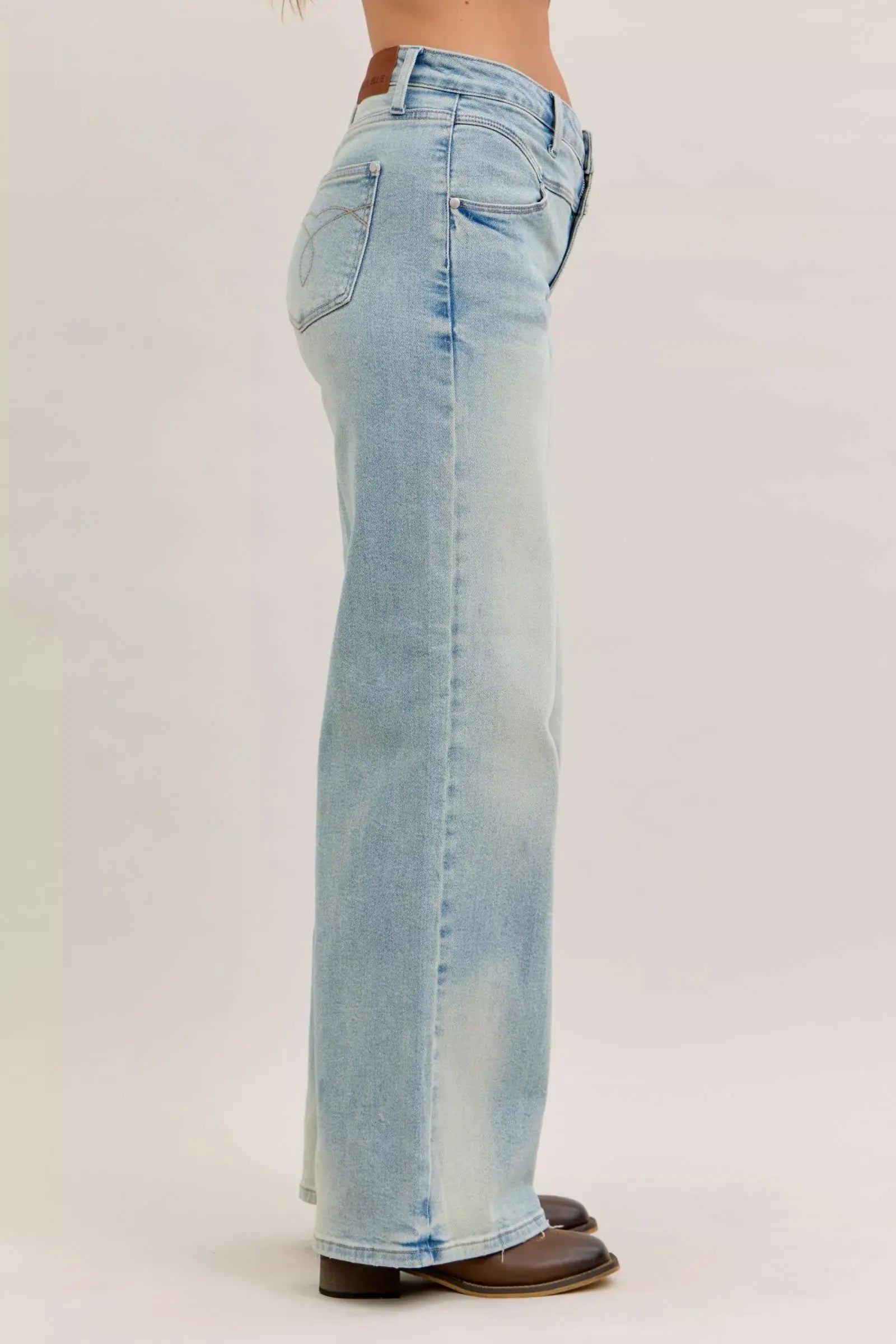 Judy Blue High Waist Column Straight Jeans  Style Ratio