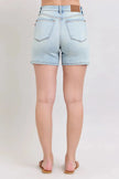 Judy Blue 2 Button Denim Shorts with Pockets  Style Ratio