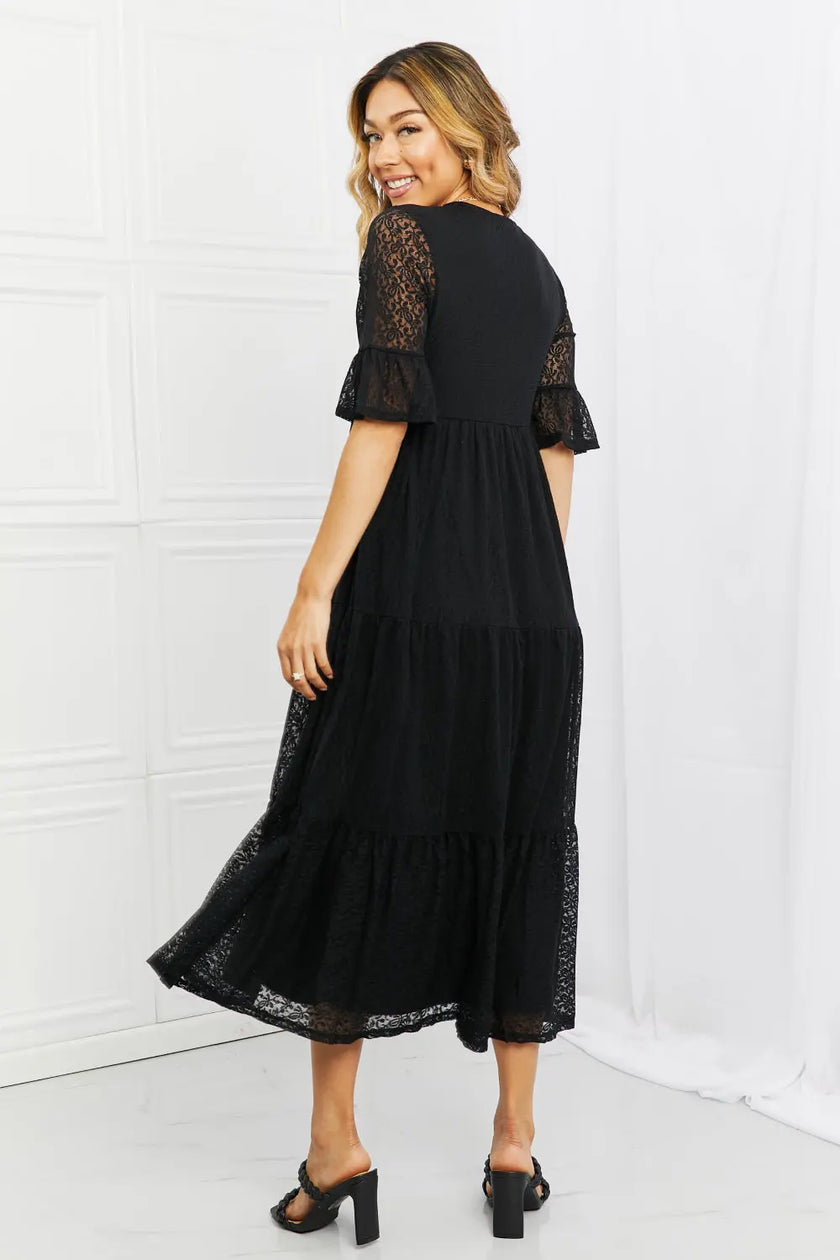 P & Rose Lace Tiered Dress  Style Ratio