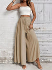 Frill Wide Leg Pants  Style Ratio