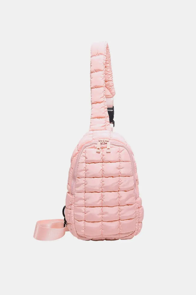 Quilted Nylon Crossbody Bag  Style Ratio