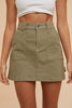 Annie Wear Cargo Denim Mini Skirt  Style Ratio