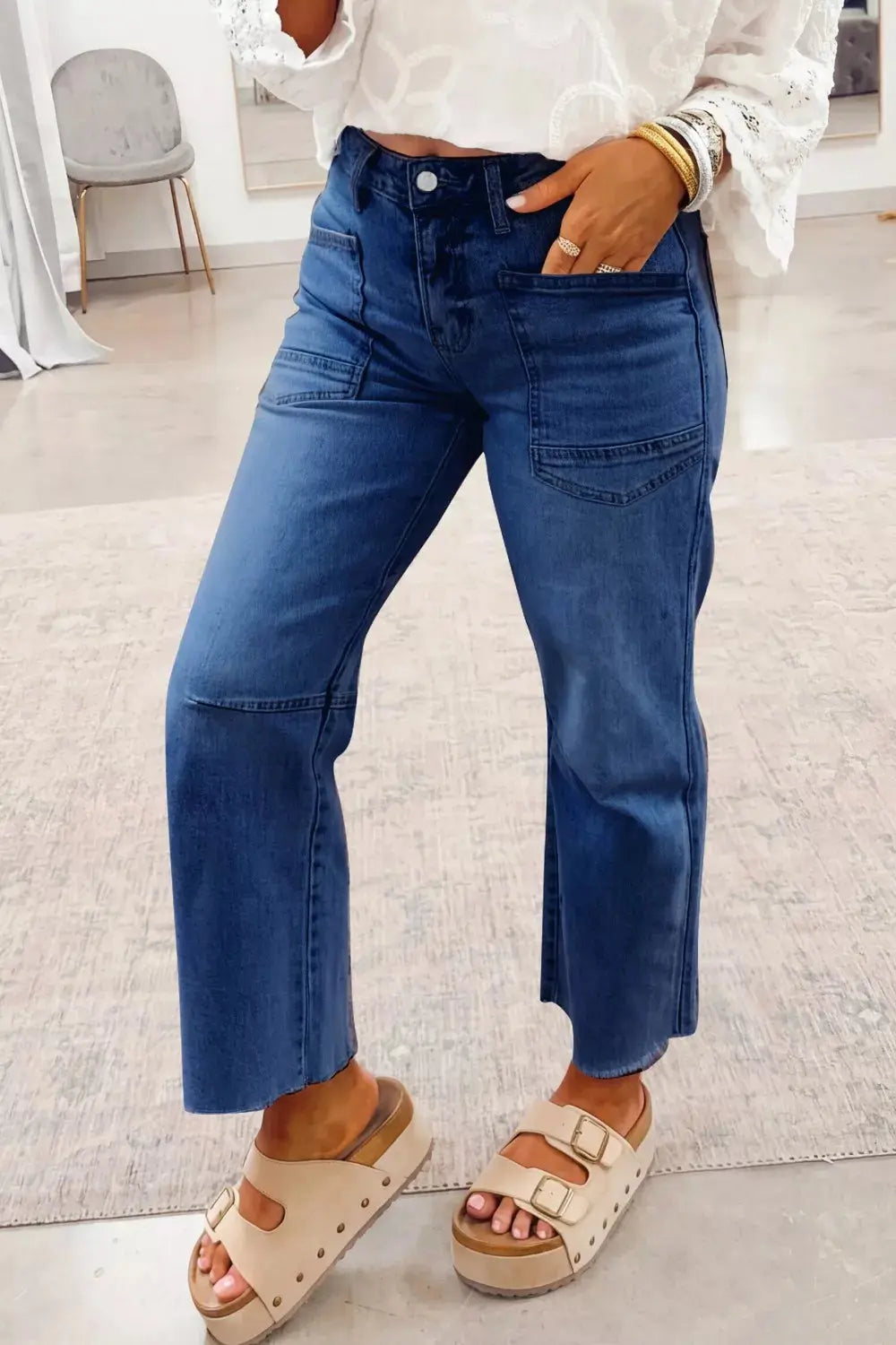 High Waist Straight Leg Jeans  Style Ratio