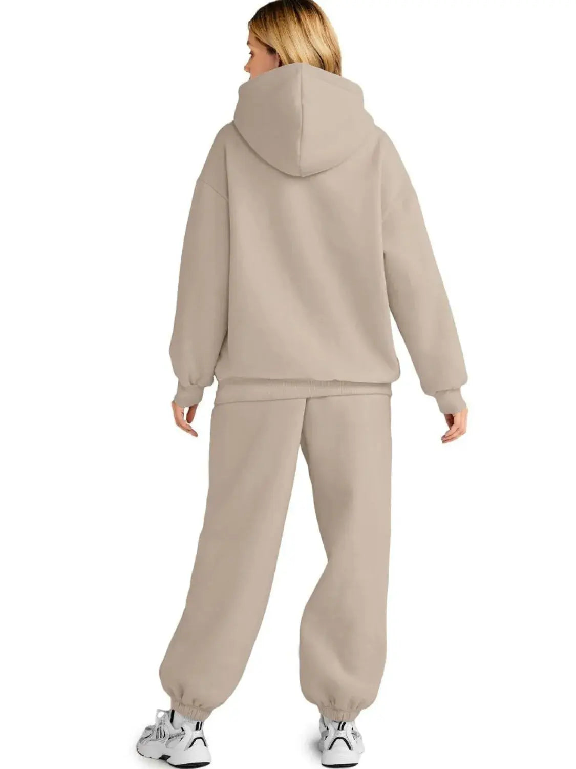 Full Size Kangaroo Pocket Hoodie and Joggers Set  Style Ratio