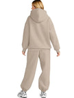 Full Size Kangaroo Pocket Hoodie and Joggers Set  Style Ratio