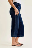 Judy Blue High Waist Ankle Wide Jeans  Style Ratio