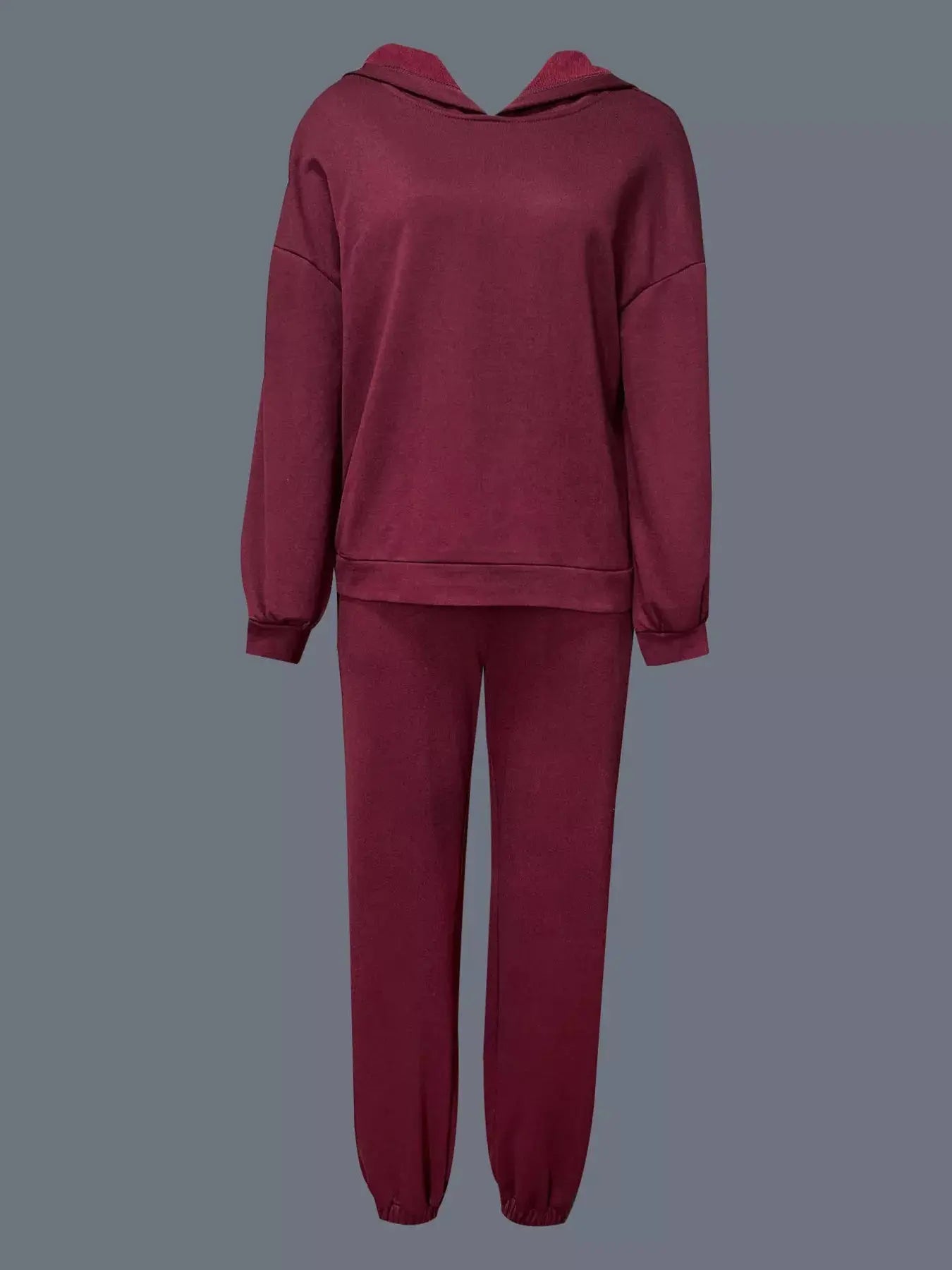 Casual Hoodie and Cropped Pants Set  Style Ratio
