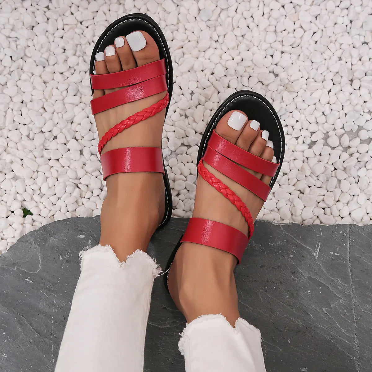 Open Toe Sandals  Style Ratio