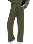 Full Size Long Sleeve Round Neck Top and Pants Set  Style Ratio