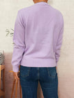 Button Up Long Sleeve Cardigan  Style Ratio