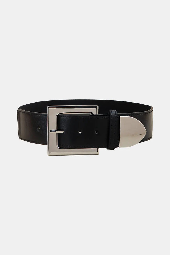Zinc Alloy Buckle PU Leather Belt  Style Ratio