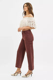 RISEN Tummy Control High Rise Crop Wide No Waist Band Pants  Style Ratio