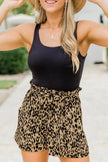 Animal Print Casual Shorts  Style Ratio